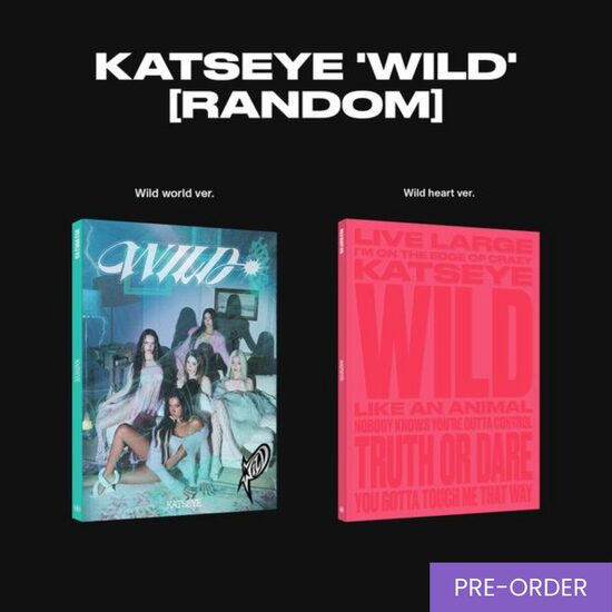 {PRE-ORDER} KATSEYE - 3rd EP [WILD] (Standard ver.)